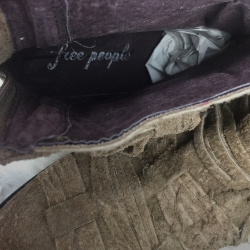 FREE PEOPLE DECADES FRINGE ANKLE BOOT  6 - Picture 8 of 9